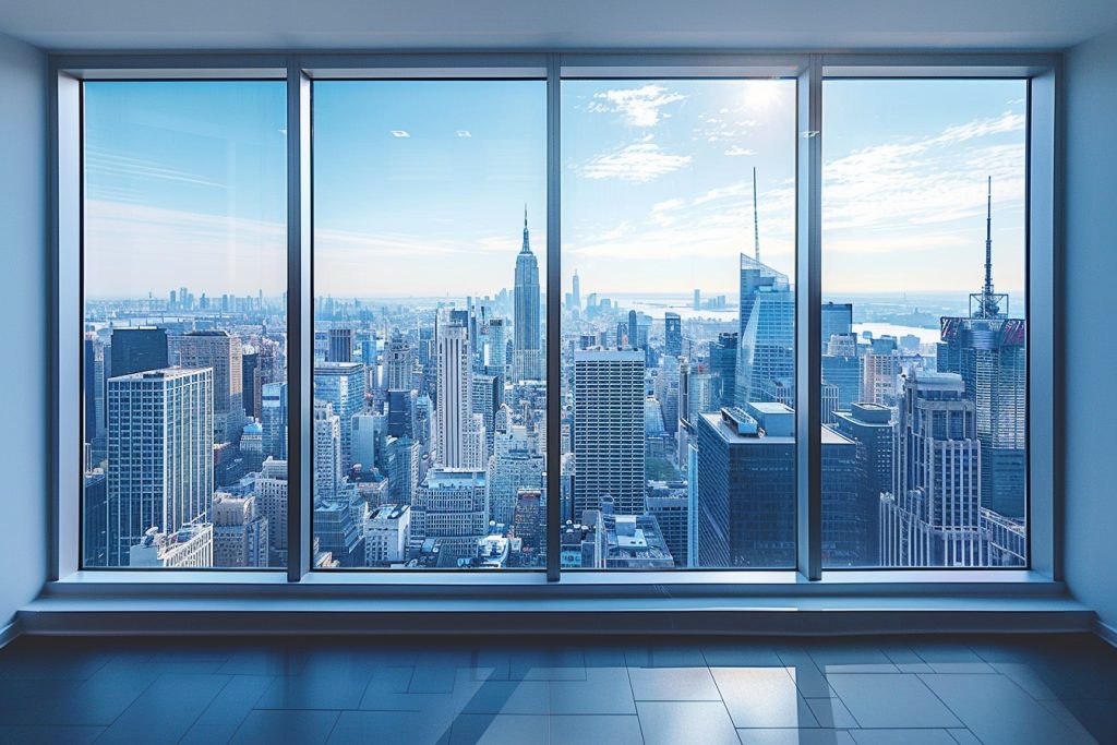 Fenêtre panoramique horizontale : une ouverture sur le monde moderne