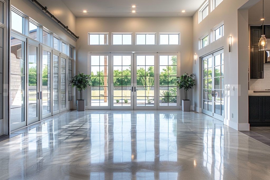Fenêtres à galandage en aluminium : Harmonie et luminosité