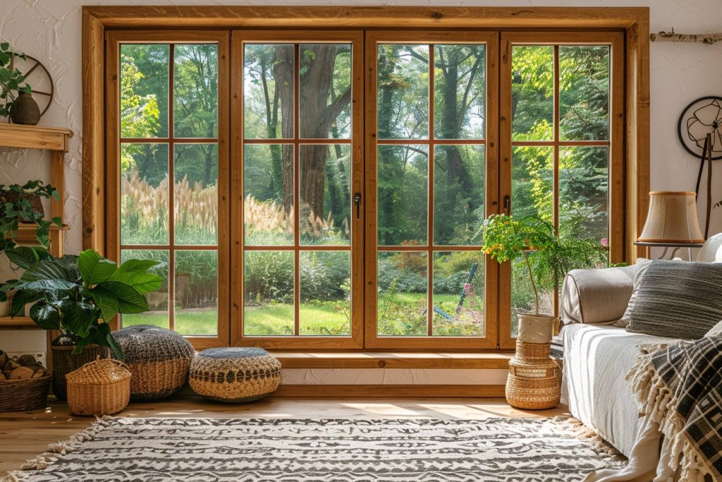 La beauté et la fonctionnalité des fenêtres en bois