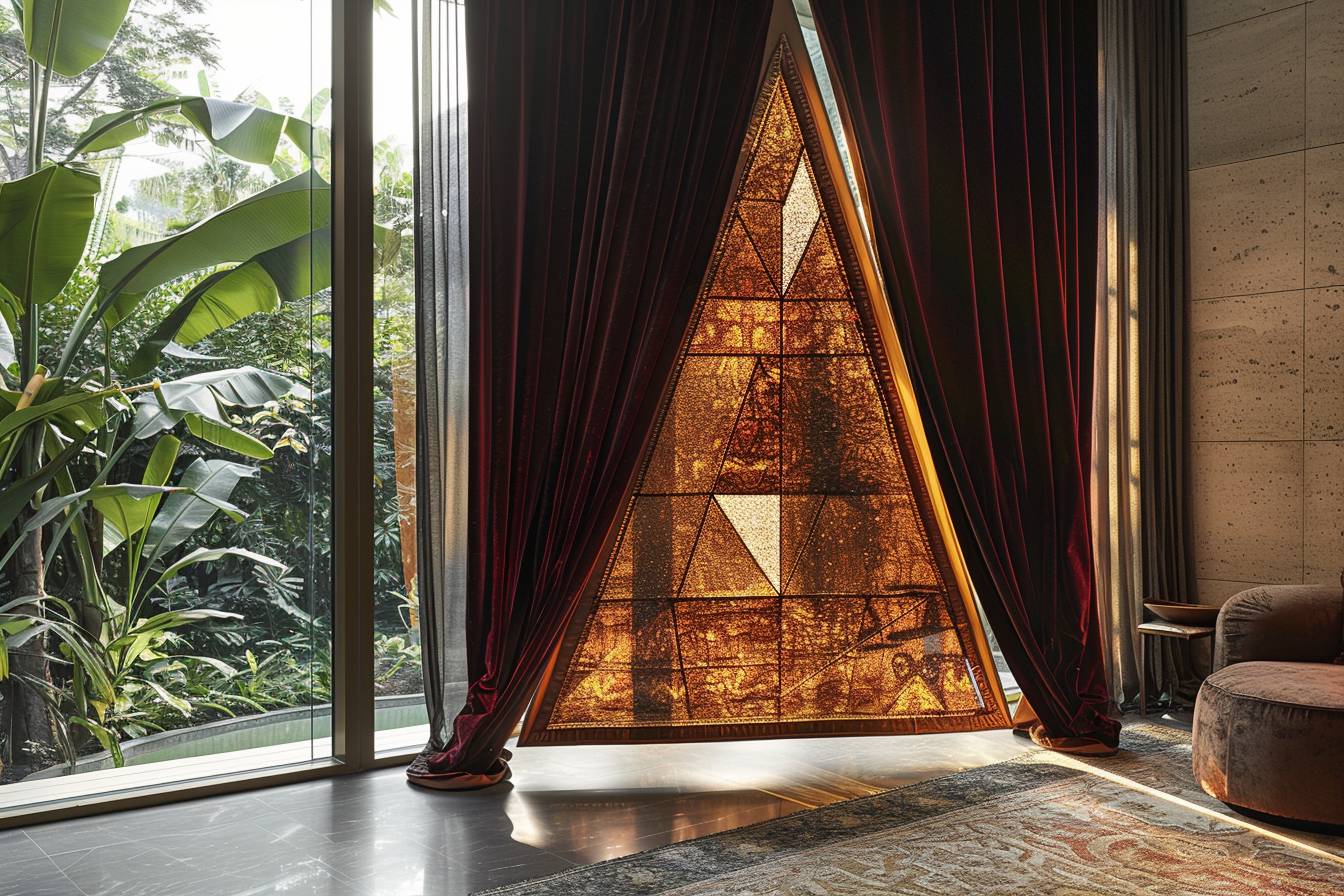 Le choix des matériaux pour vos rideaux de fenêtre triangulaire Le choix des matériaux pour vos rideaux de fenêtre triangulaire