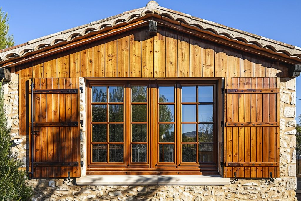 Les charmes indéniables des volets en bois pour votre maison
